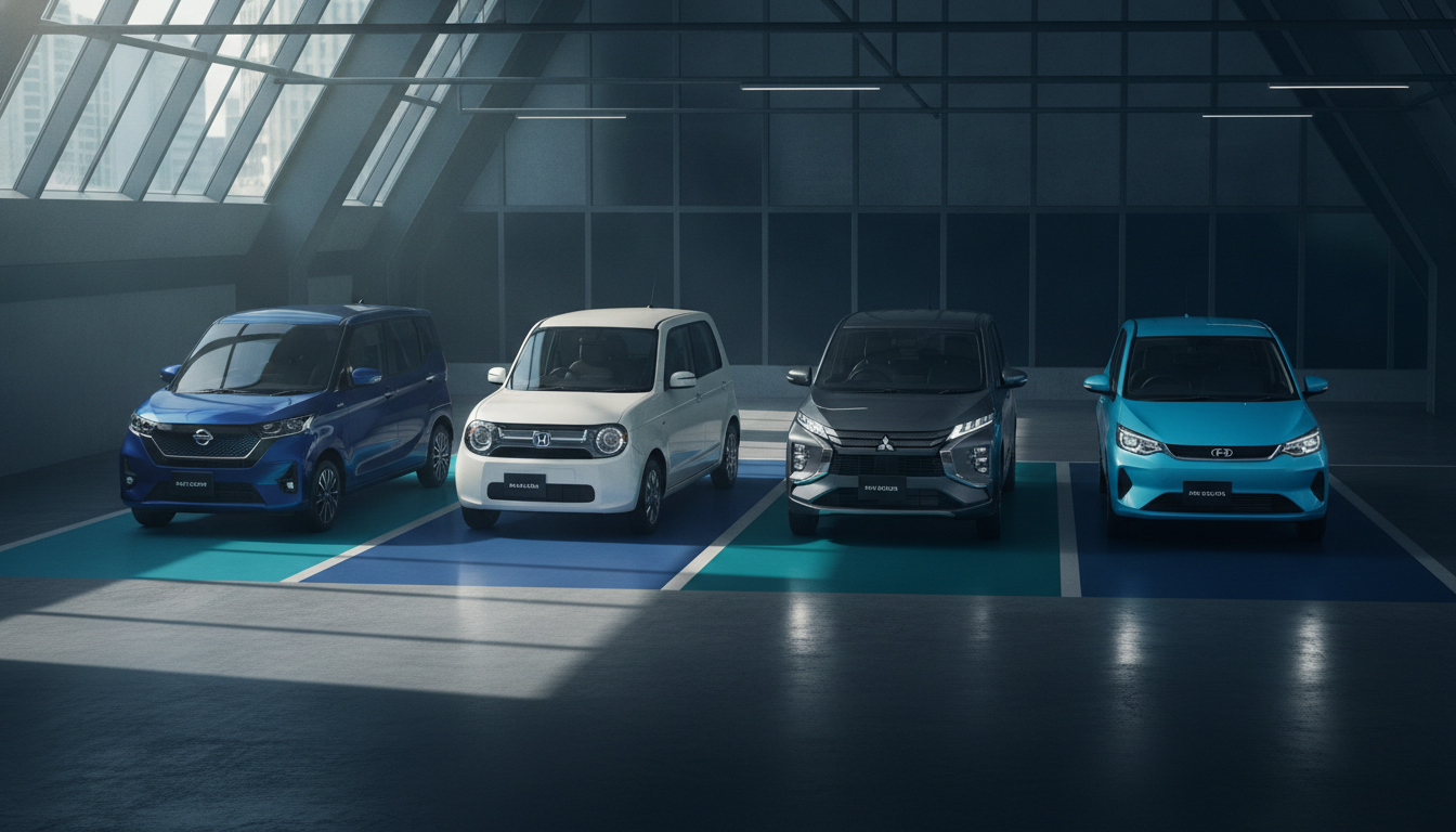 サクラ・N-ONE e:・eKクロスEV・BYD 軽EVの補助金と実質価格を比較